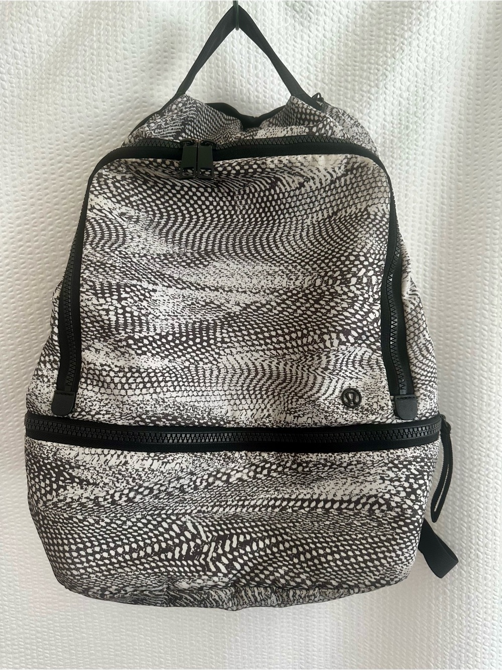 LULULEMON City Adventurer Backpack 17L Swerve Vapor Metal Grey Black Print